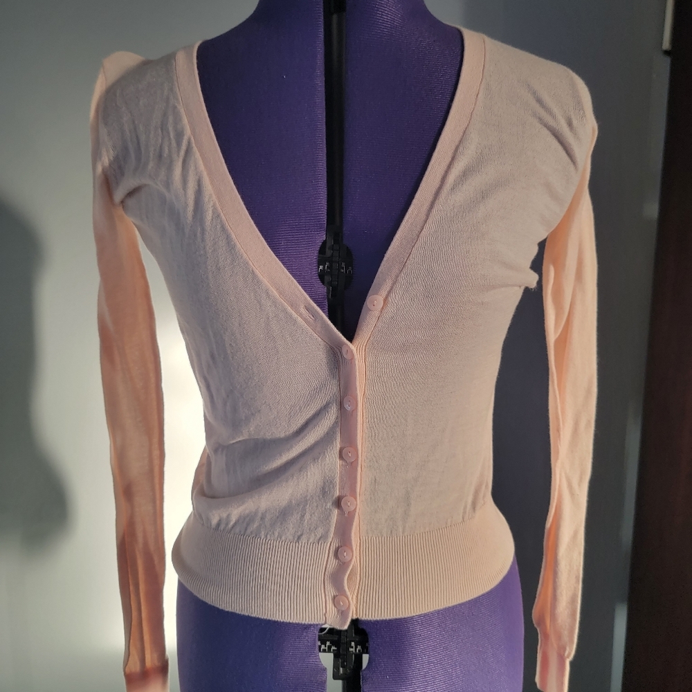 Pink cardigan sweater Victoria's Secret